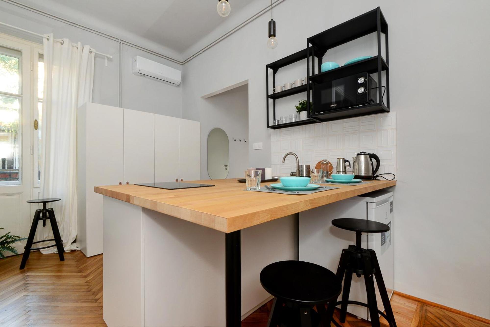 Monochrome Chic Apartments R613 Budapest Exteriör bild