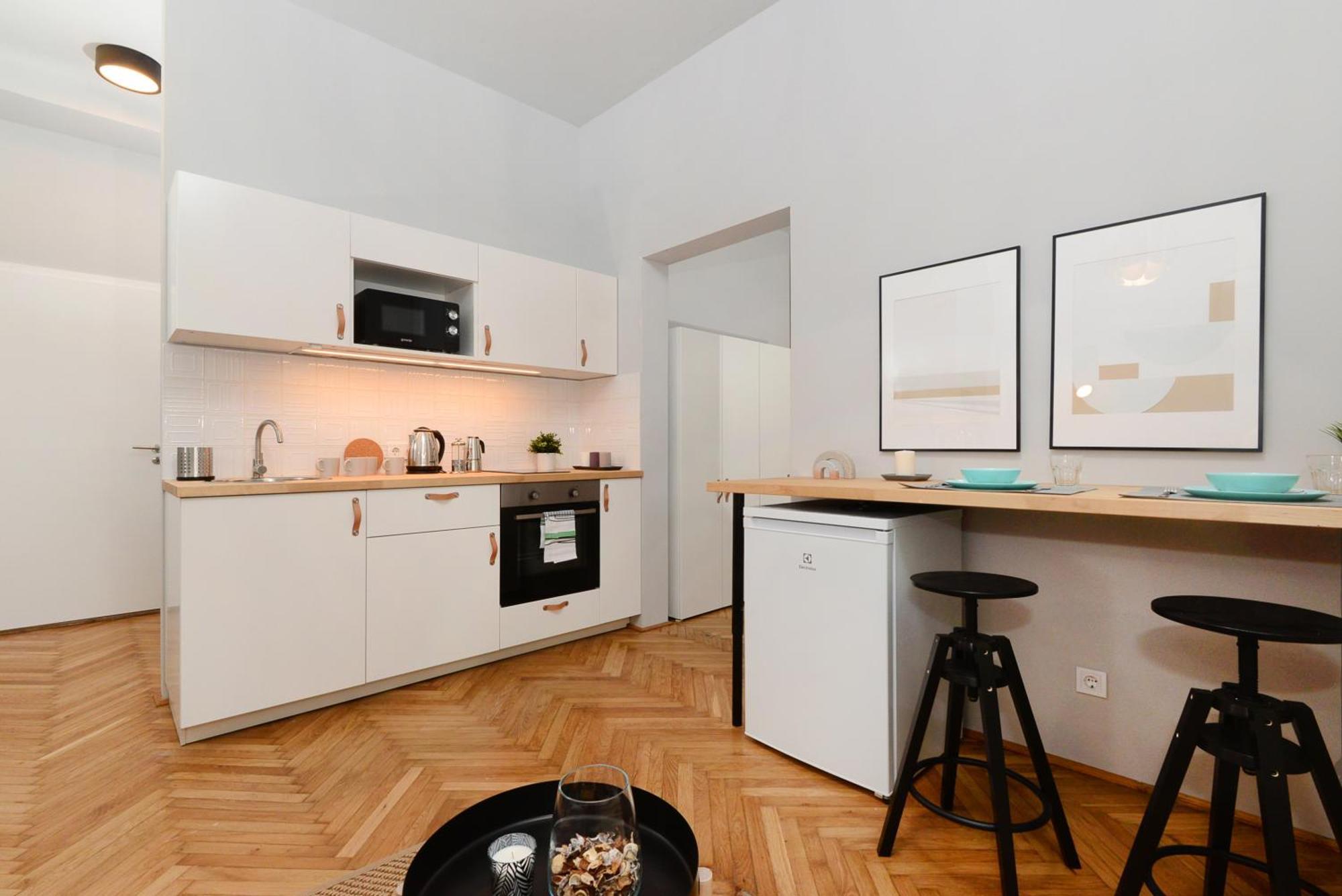 Monochrome Chic Apartments R613 Budapest Exteriör bild